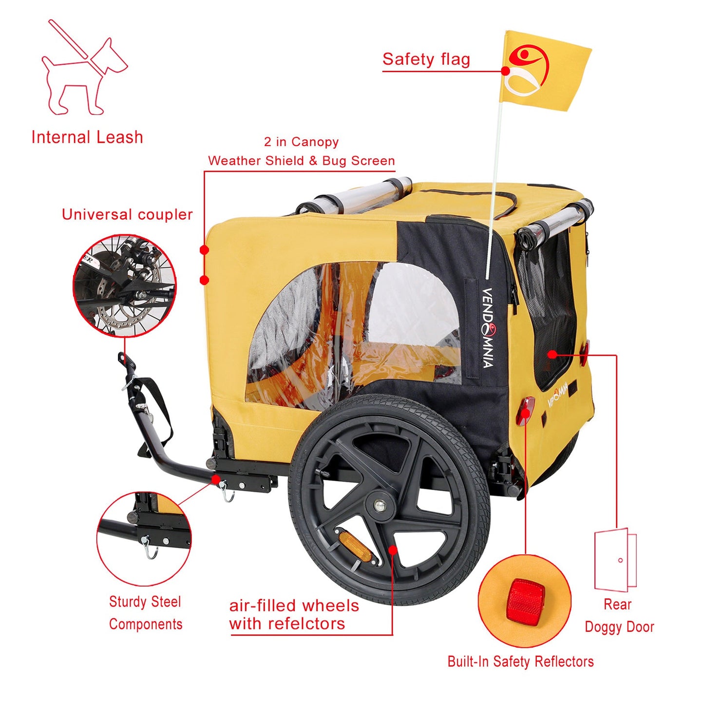 The Golden Roam Stroller